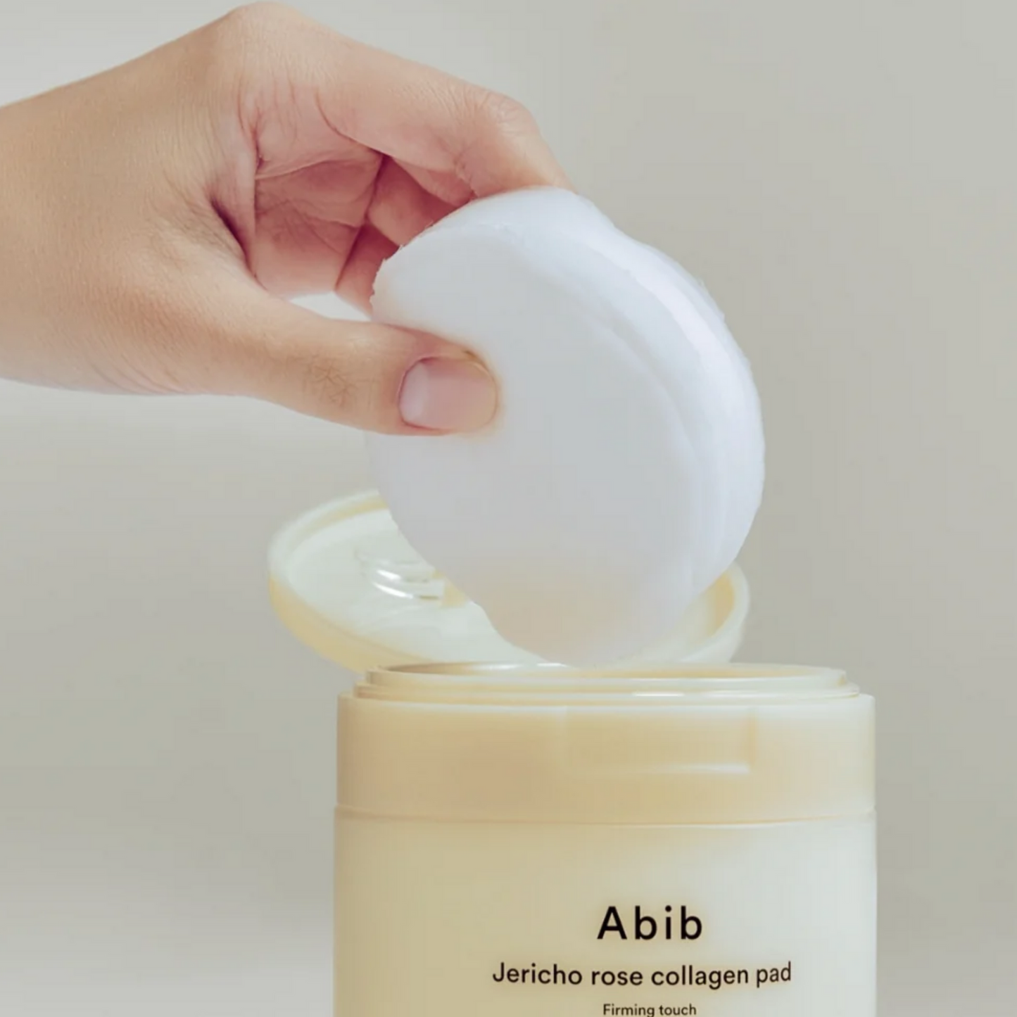 Abib Jericho Rose Collagen Pad Firming Touch details