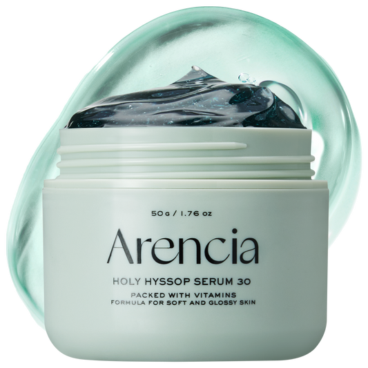 Arencia Holy Hyssop Serum 30 packaging