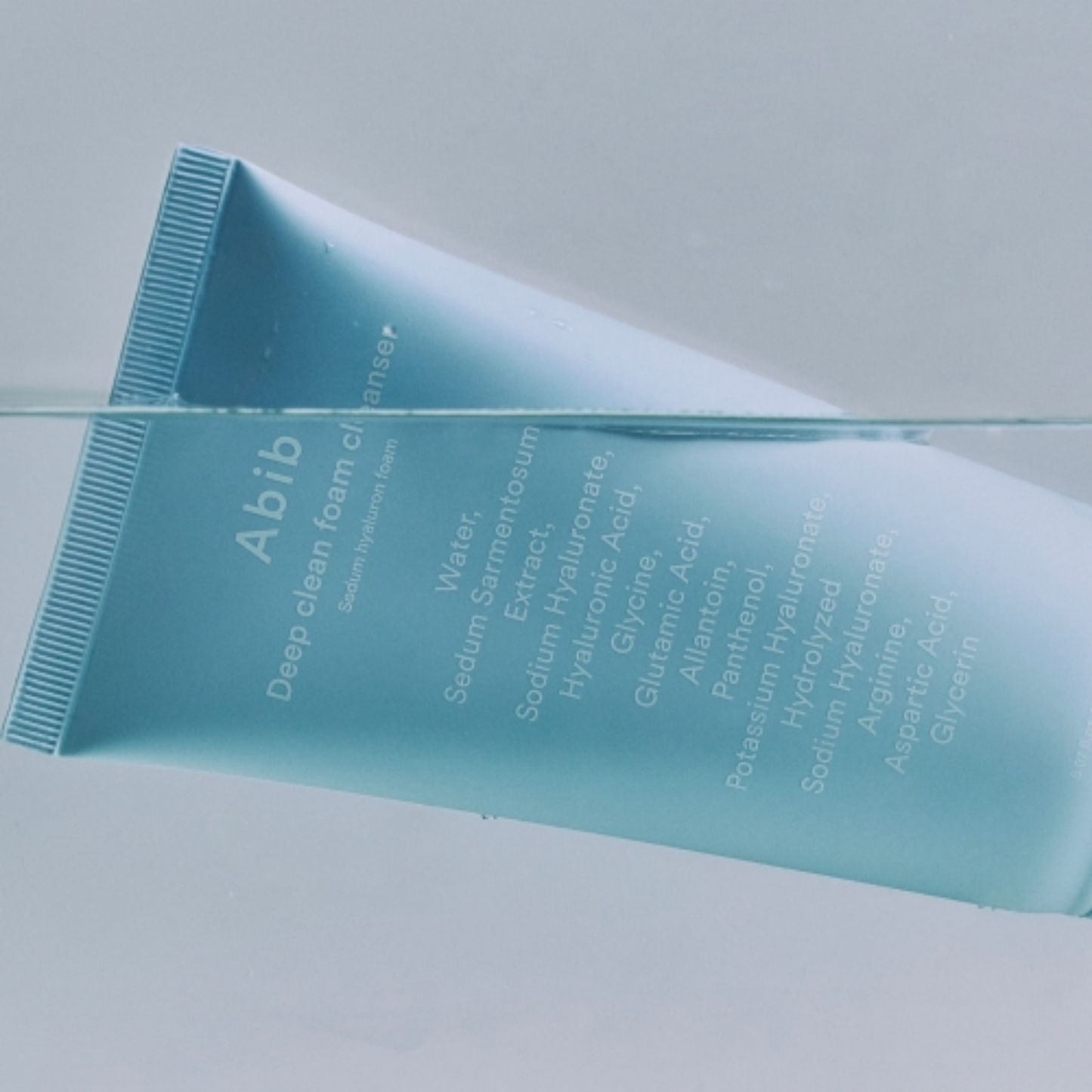Abib Deep Clean Foam Cleanser Sedum Hyaluron texture