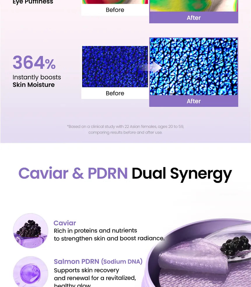 Biodance Caviar PDRN Eye Patches - how to use