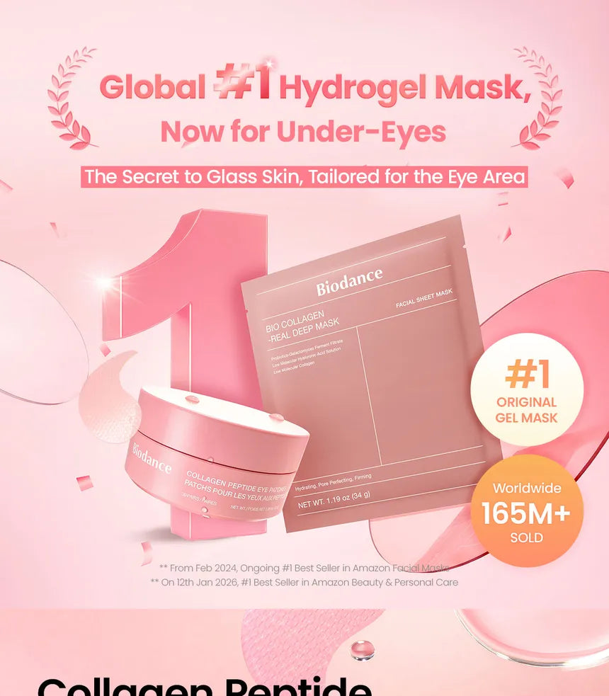 Biodance Collagen Peptide Eye Patches - collagen peptide