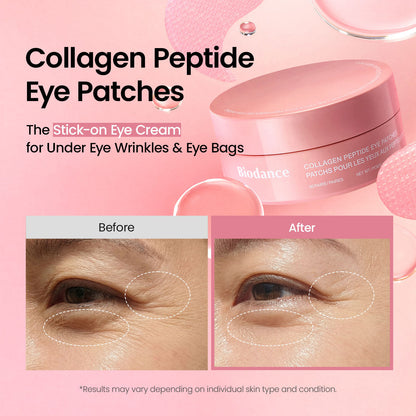 Biodance Collagen Peptide Eye Patches jar