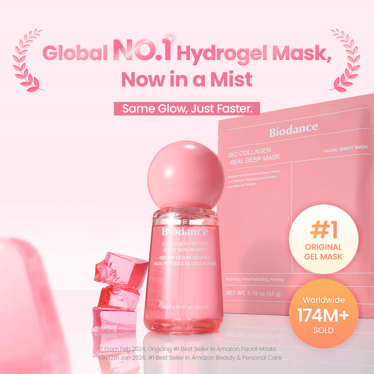 Biodance Collagen Peptide Jelly Serum Mist texture