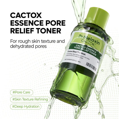 Dr.Melaxin Cactox CT Cactus Essence Pore Relief Toner - 150ml - product benefit image 3