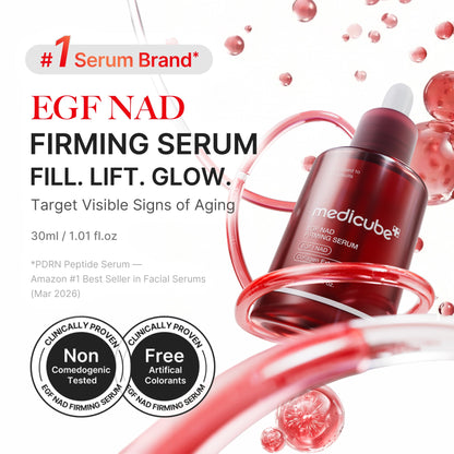 Medicube EGF NAD+ Firming Serum packaging