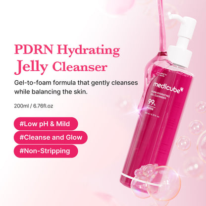 Medicube PDRN Hydrating Gel Cleanser benefits