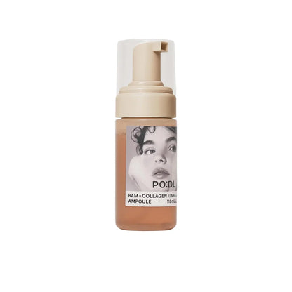 PO:DL Bam Collagen Unbeli-Bubble Ampoule bottle — hydrating bubble serum for a smooth, glowing complexion