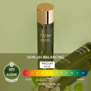 d'Alba Mild Skin Balancing Vegan Toner - ph balancing
