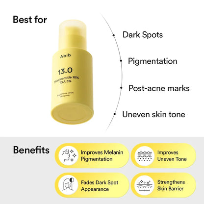 Abib Bright Force Serum 13.0 Pump – High-Strength 13% Brightening Complex