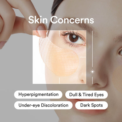 Abib Glutathione Kojic Acid Eye Patch Vita Jelly - Brightens Dark Circles