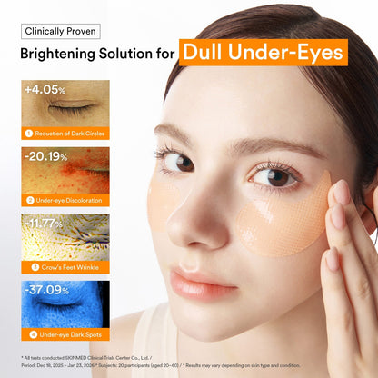 Abib Glutathione Kojic Acid Eye Patch Vita Jelly - Glutathione & Kojic Acid Brightening Complex