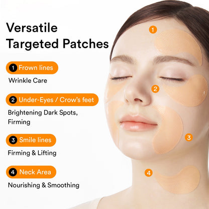 Abib Glutathione Kojic Acid Eye Patch Vita Jelly - Smooths Fine Lines & Wrinkles