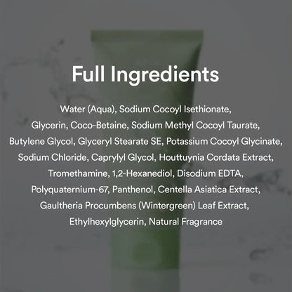 Abib Heartleaf Acne Foam Cleanser – Refreshes for Clean, Calm Skin