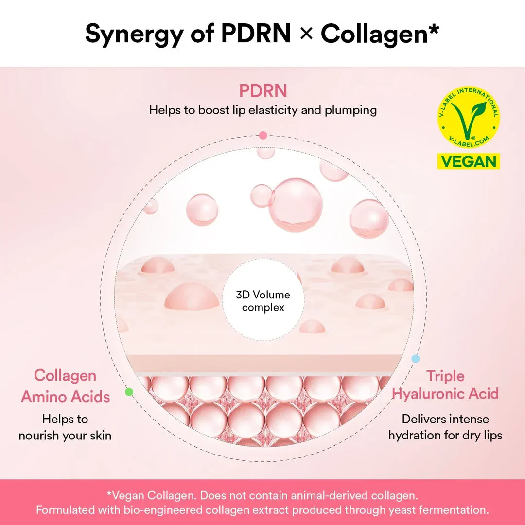 Abib PDRN Collagen Lip Mask Jelly – Hyaluronic Acid Locks In Hydration