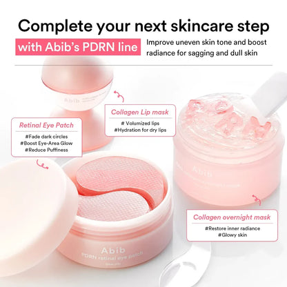 Abib PDRN Retinal Eye Patch Glow Jelly – Lightweight Formula Suitable for Dry Skin