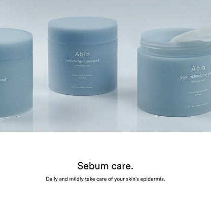 Abib Sedum Hyaluron Pad Hydrating Touch – Strengthens the Skin's Moisture Barrier