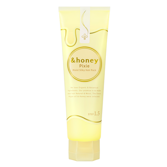 &honey Pixie Moist Silky Hair Pack — smoothing hair mask