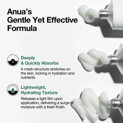 ANUA Centella Red Spot Cream — lightweight cream absorbs quickly without greasiness