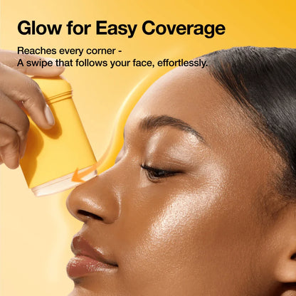 ANUA Invisible Glow Finish Sunscreen Stick SPF 50+ — moisturizing formula keeps skin comfortable