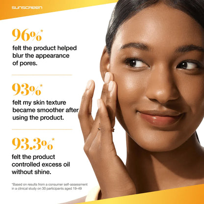 ANUA Invisible Matte Finish Sunscreen — helps control excess shine throughout the day