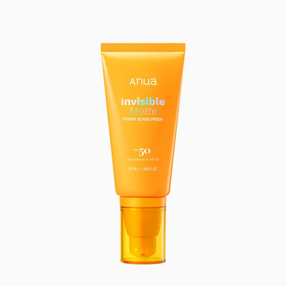 ANUA Invisible Matte Finish Sunscreen — matte-finish daily sunscreen for oily skin