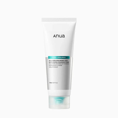 ANUA PDRN Hyaluronic Acid Moisturizing Cleansing Foam — hydrating PDRN foam cleanser