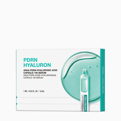 Anua PDRN Hyaluronic Acid Capsule 100 One Day Serum 10 x 1ml
