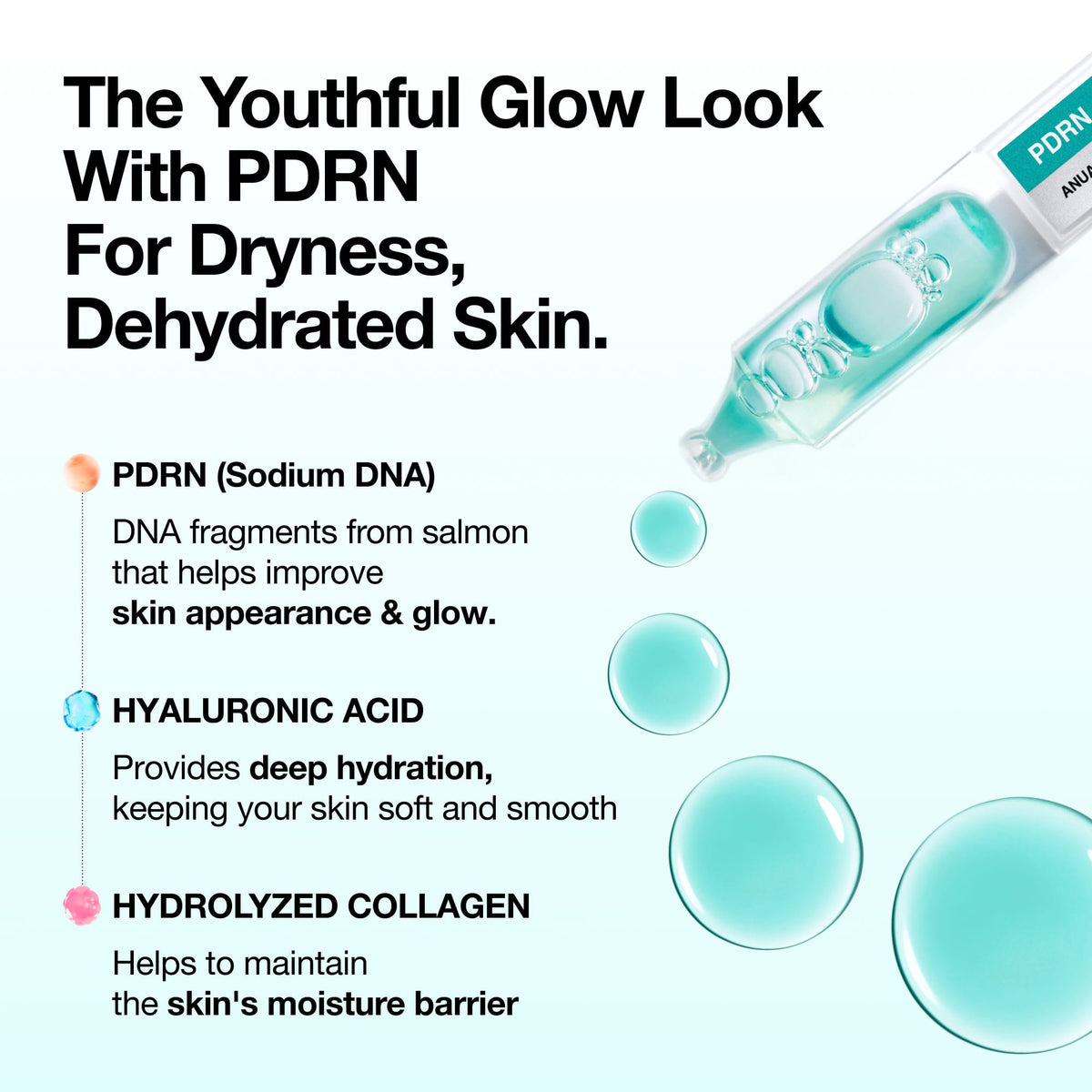 Anua PDRN Hyaluronic Acid Capsule 100 One Day Serum texture