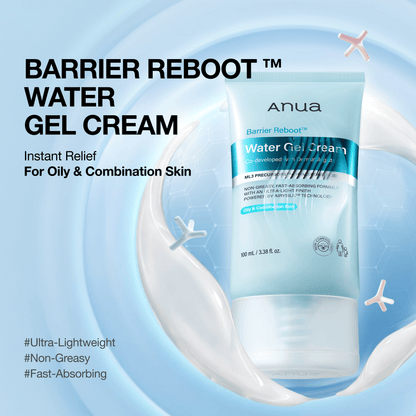 Anua Barrier Reboot Water Gel Cream texture