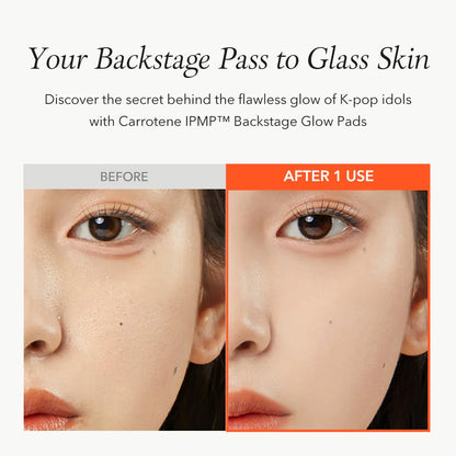 APRILSKIN Carrotene IPMP Instant Calming Serum Pads calm redness and irritation