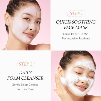 APRILSKIN Pink Aloe Pack Cleanser doubles as a wash-off pack