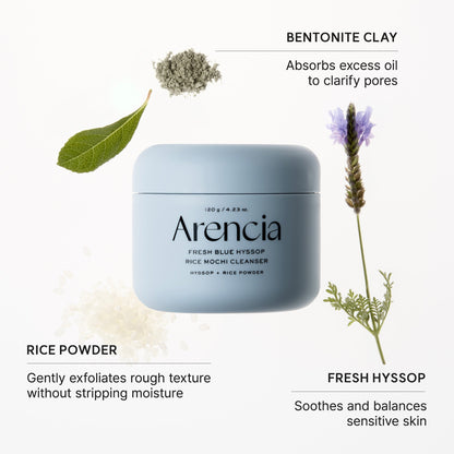Balances sebum for combination, oily skin