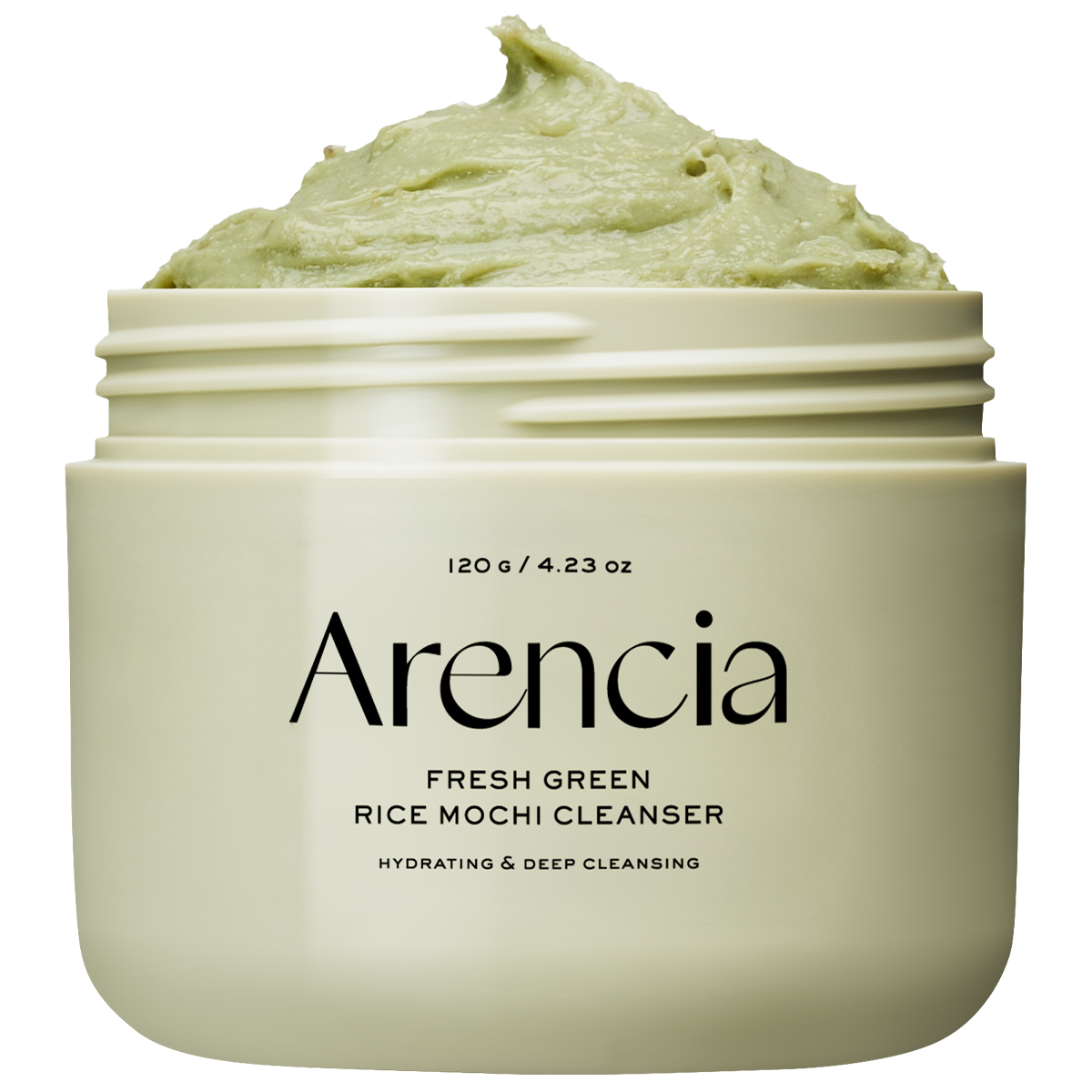 Arencia Fresh Green Rice Mochi Cleanser 120g — vegan Korean mochi cleanser