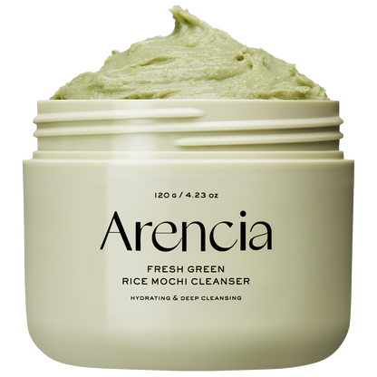 Arencia Fresh Green Rice Mochi Cleanser 120g — vegan Korean mochi cleanser