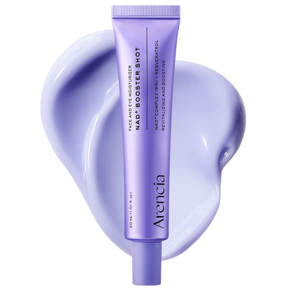 5% NAD+ complex, peptides and resveratrol for firmer skin