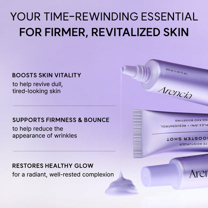Supports firmer, more elastic-looking skin