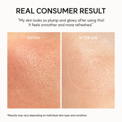 Lightweight nourishing serum texture