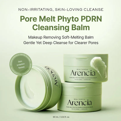 Arencia Pore Melt Phyto PDRN Cleansing Balm - melting makeup and pore cleansing balm