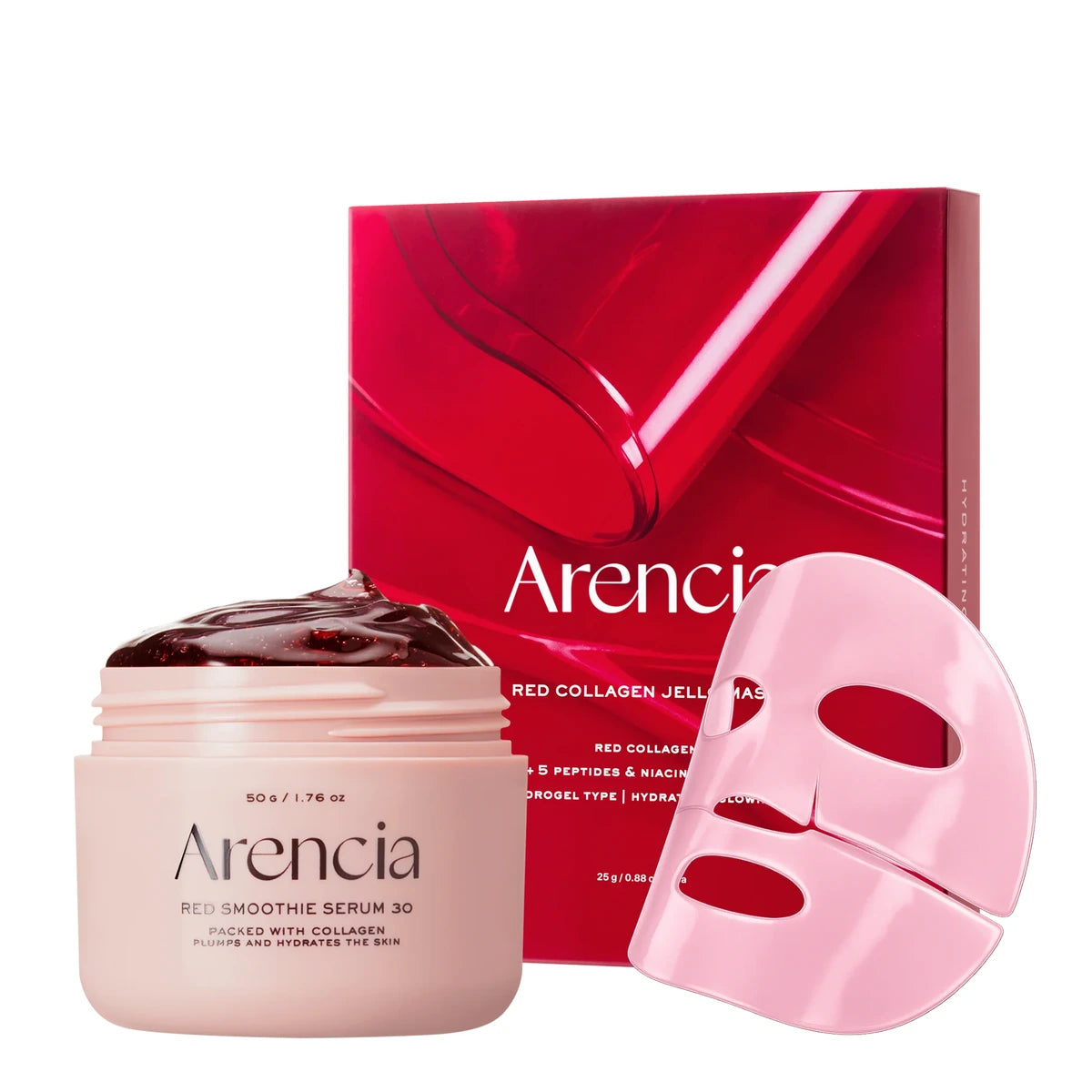 Arencia Red Collagen Jello Mask