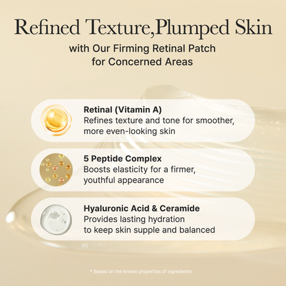 Use on under eyes, smile lines and neck