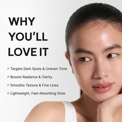 Lightweight, fast-absorbing serum texture