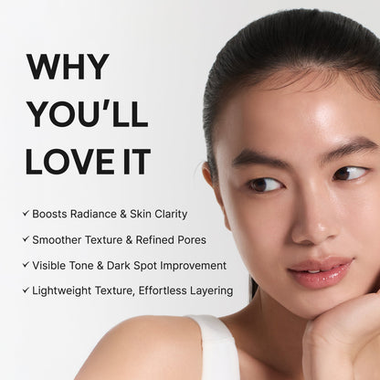 Helps brighten dull skin and even tone