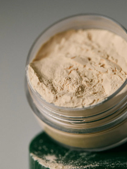 AROMATICA Rosemary Dry Shampoo Powder — absorbs excess oil at the roots