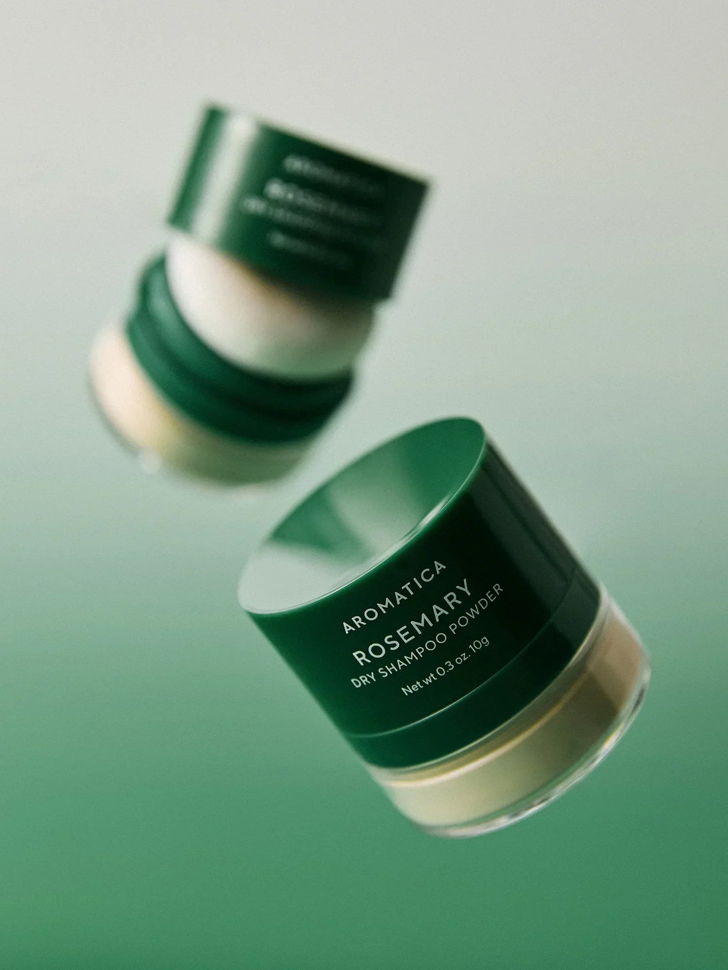AROMATICA Rosemary Dry Shampoo Powder — refreshes hair between washes