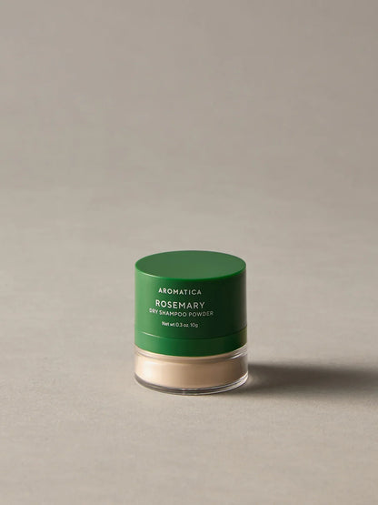 AROMATICA Rosemary Dry Shampoo Powder — waterless rosemary dry shampoo