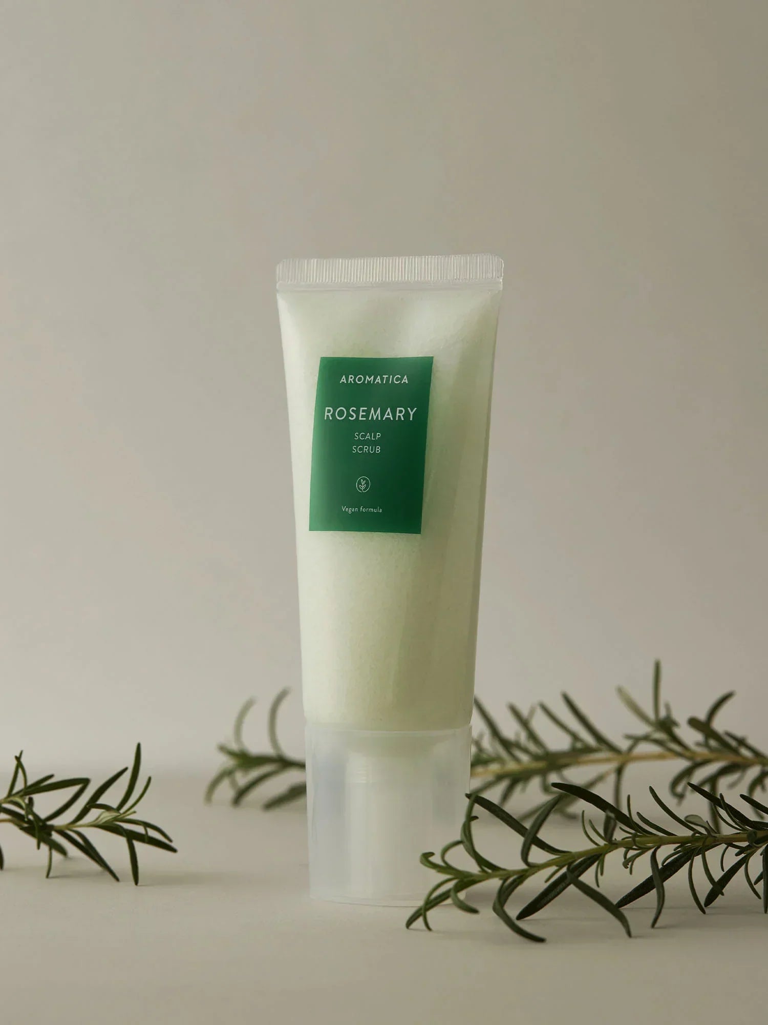 AROMATICA Rosemary Scalp Scrub — refreshes and invigorates the scalp