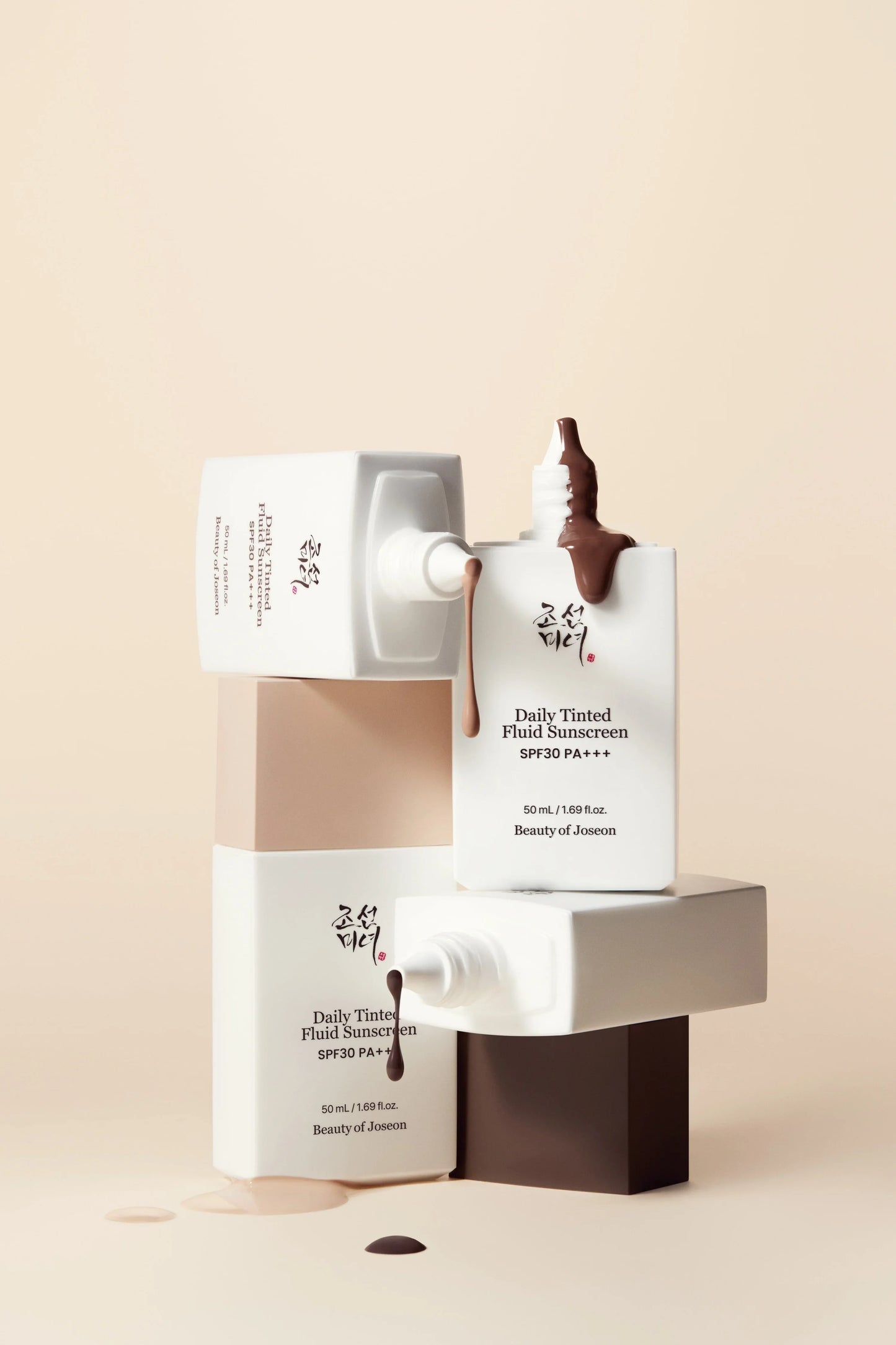Beauty of Joseon Daily Tinted Fluid Sunscreen — tinted fluid texture