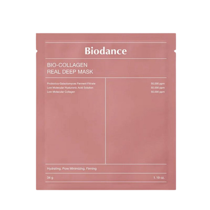 Biodance Bio-Collagen Real Deep Mask 1ea — overnight hydrogel mask that firms and hydrates