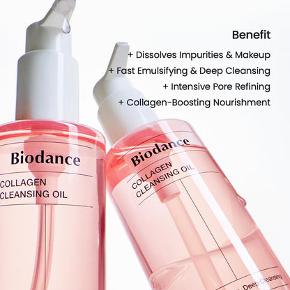 Biodance Collagen Cleansing Oil leaves skin clean and refreshed