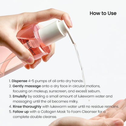 Biodance Collagen Cleansing Oil first step in a double cleanse
